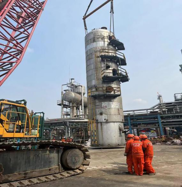 新年新春啟新程、弘旭奮發(fā)在玖源--弘旭公司達州玖源項目部檢修報道(圖2)