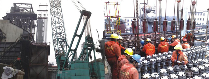 轉(zhuǎn)化爐更換(圖1) 轉(zhuǎn)化爐更換(圖1)