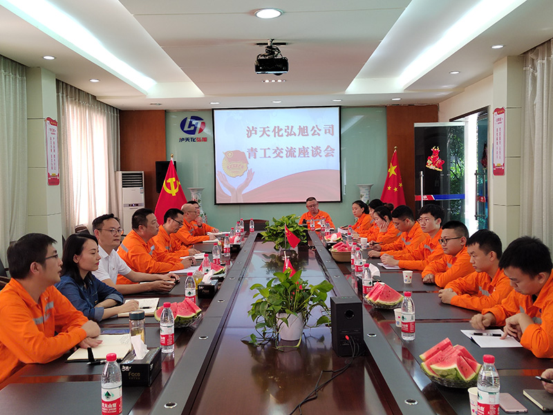 弘旭公司黨委召開青工交流座談會(圖1) 弘旭公司黨委召開青工交流座談會(圖1)