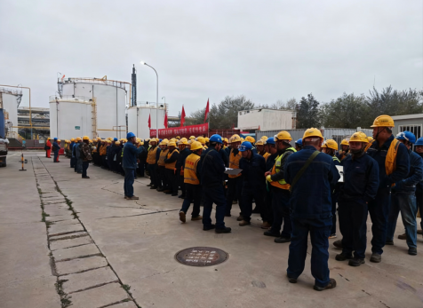 最大晨會(huì)！弘旭公司和寧大修項(xiàng)目部組織安全晨會(huì)