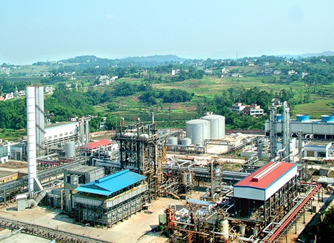 瀘天化40萬噸／年甲醇、10萬噸／年二甲醚建設(shè)工程