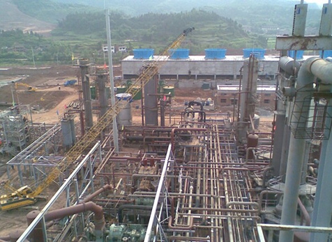 達(dá)州玖源化工生產(chǎn)裝置保運工程